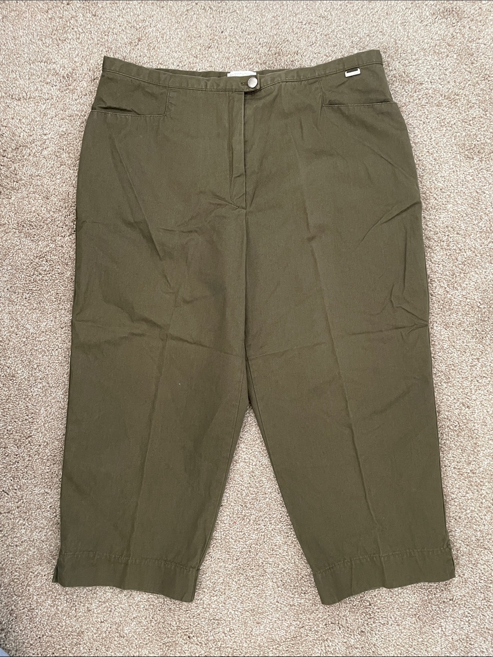 Escada Sport cropped capri cotton pants 40